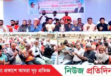 মোহাম্মদ শাহ আলমের উদ্যোগে বক্তাবলীতে খালেদা জিয়ার রোগ মুক্তি কামনায় মিলাদ ও দোয়া অনুষ্ঠিত